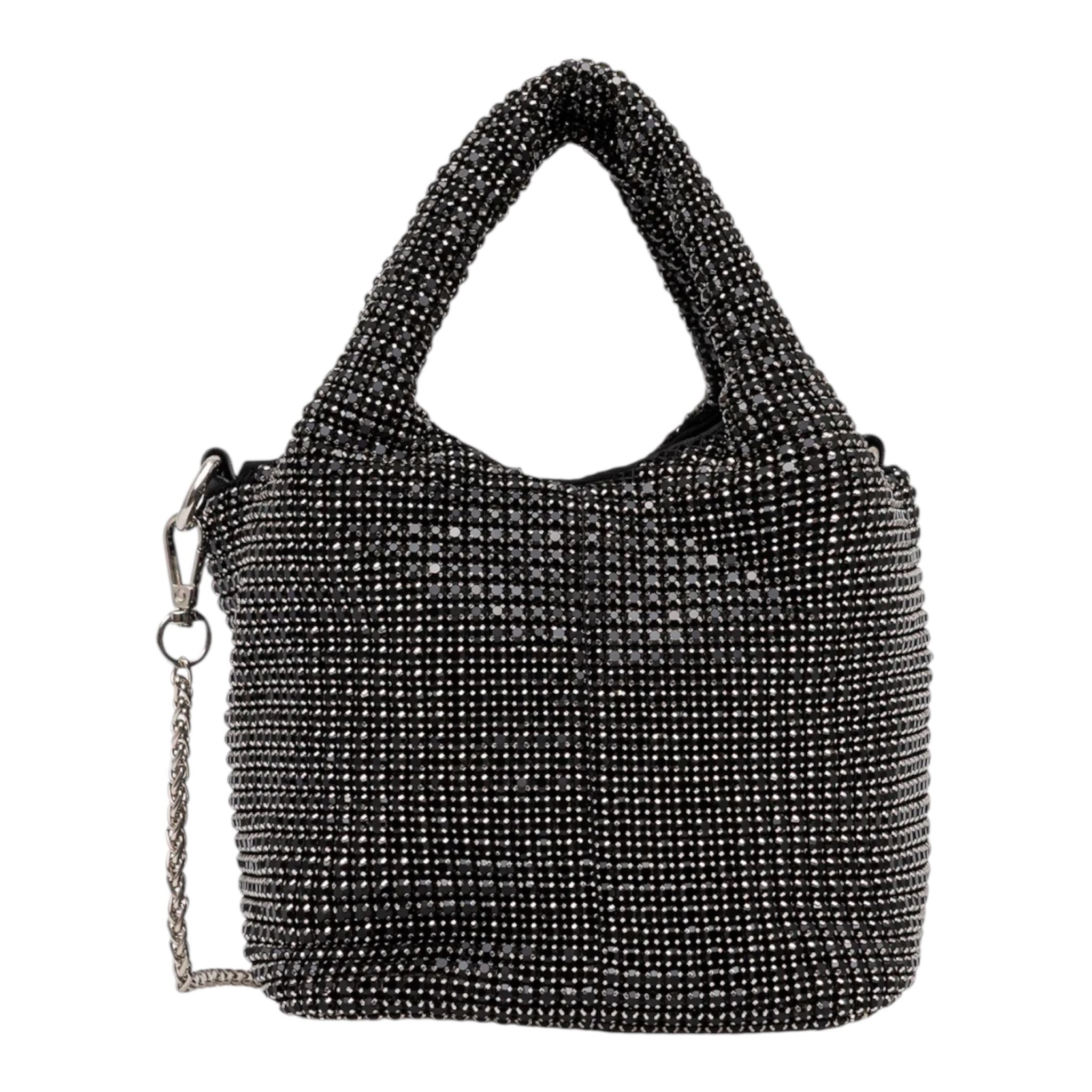BORSA DONNA “MENBUR” 85541 0001  STRASS NERO