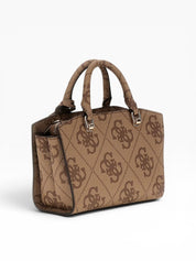 BORSA Donna “GUESS” OS965576 Queensland Mini Logo Marrone