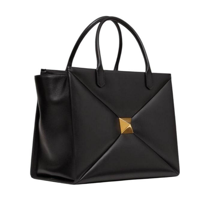 Borsa "Donna "Valentino Garavani"Tote Bag In Pelle Nero