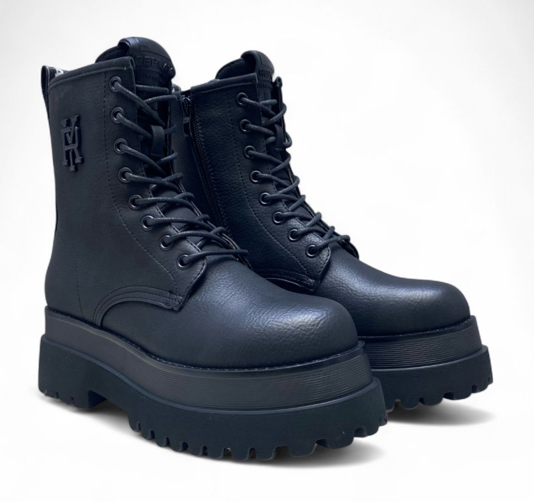 Anfibi Donna “REPLAY” RL720017 C0017S ANY RY  Nero