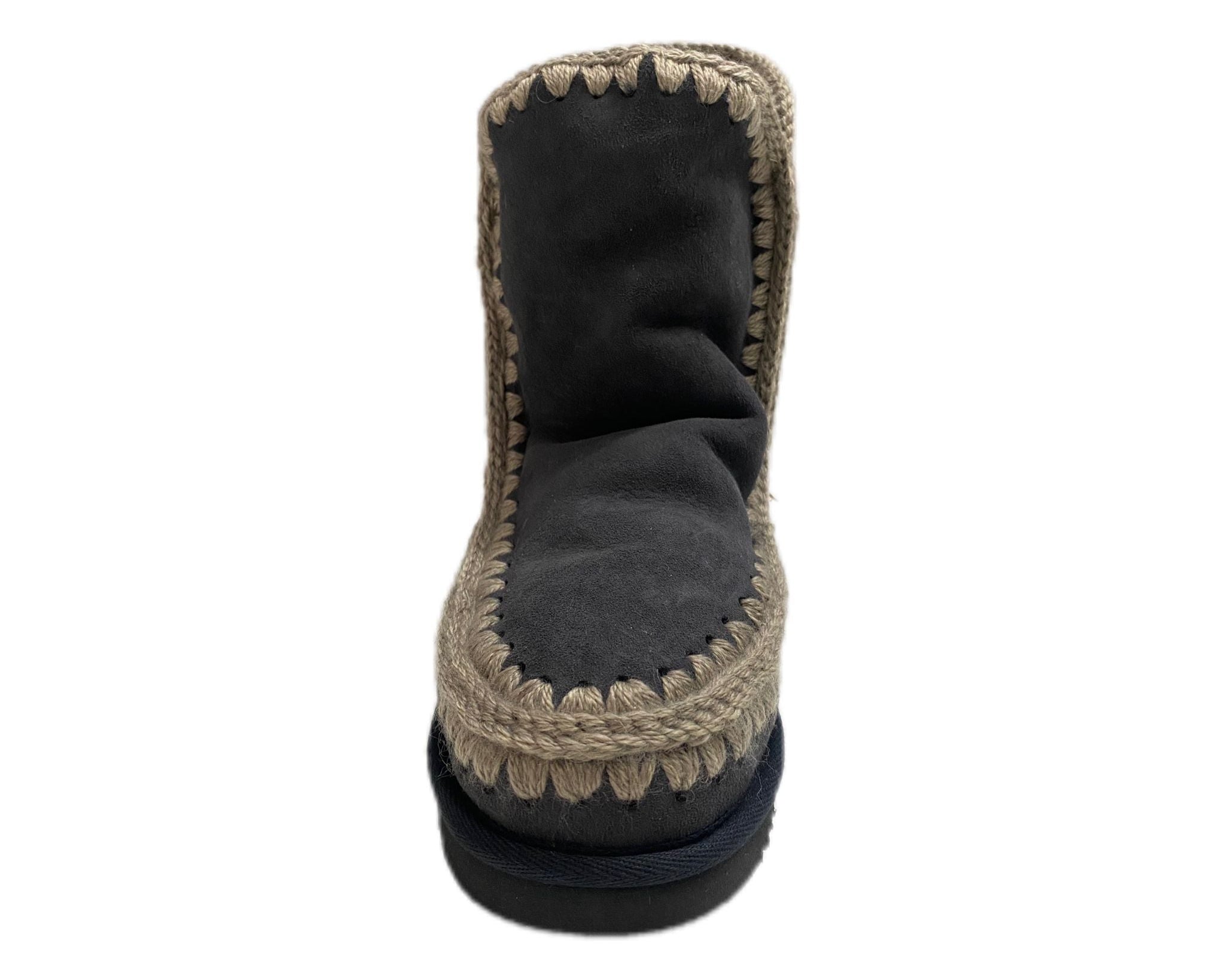 Stivaletti Donna “MOU” Eskimo Inner Wedge Back Rhinestones Pietre Grigio  Autunno/Inverno 24/2025