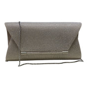 BORSA DONNA “MENBUR” Clutch 85883 0087 STRASS  CHAMPAGNE