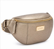 BORSA DONNA MARSUPIO “LIU JO” O19041 E0027 S BUMBAG BRONZO METAL