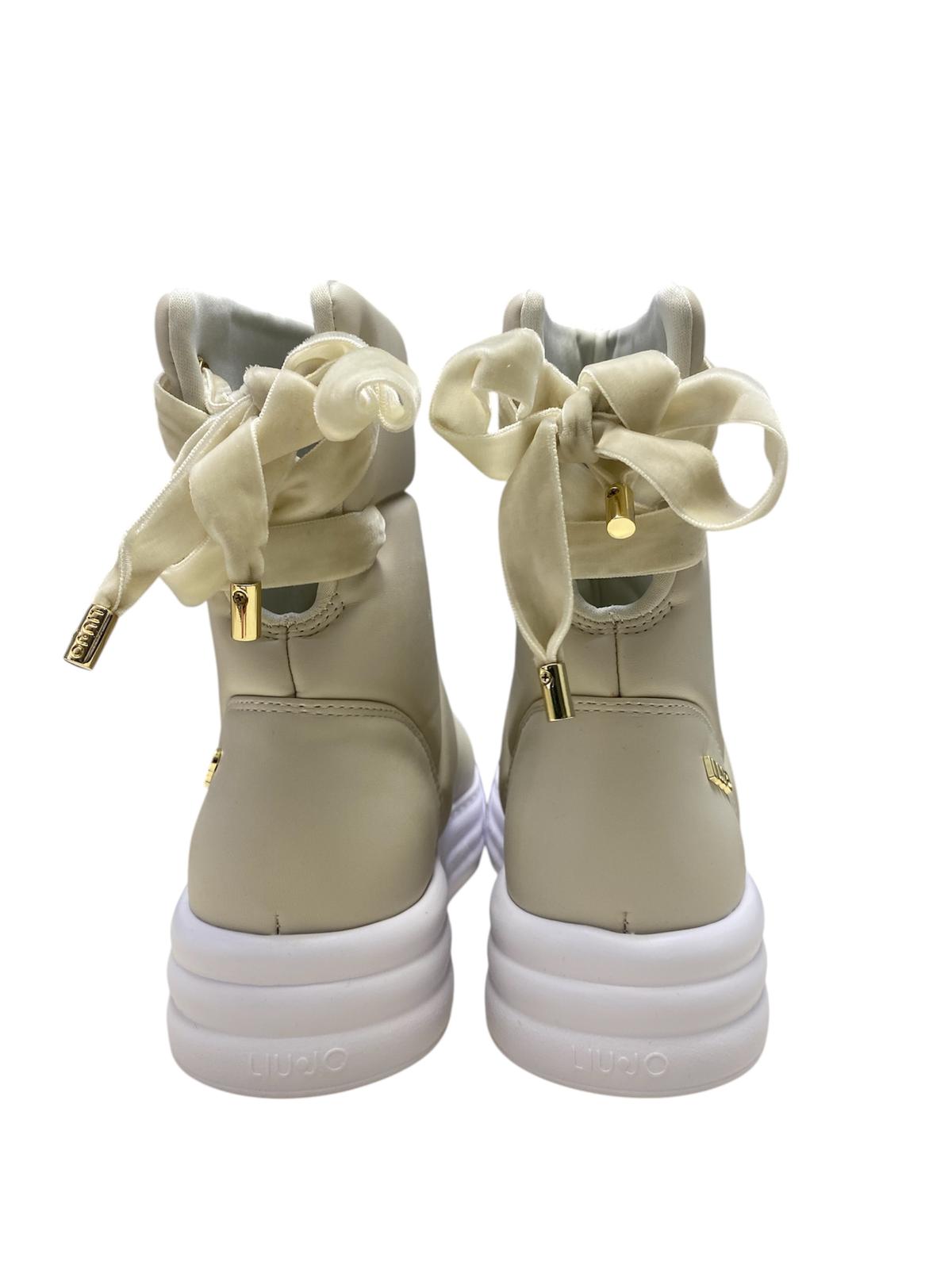 Stivaletti Donna "LIU.JO" Cleo 23 Warm Lamb Beige