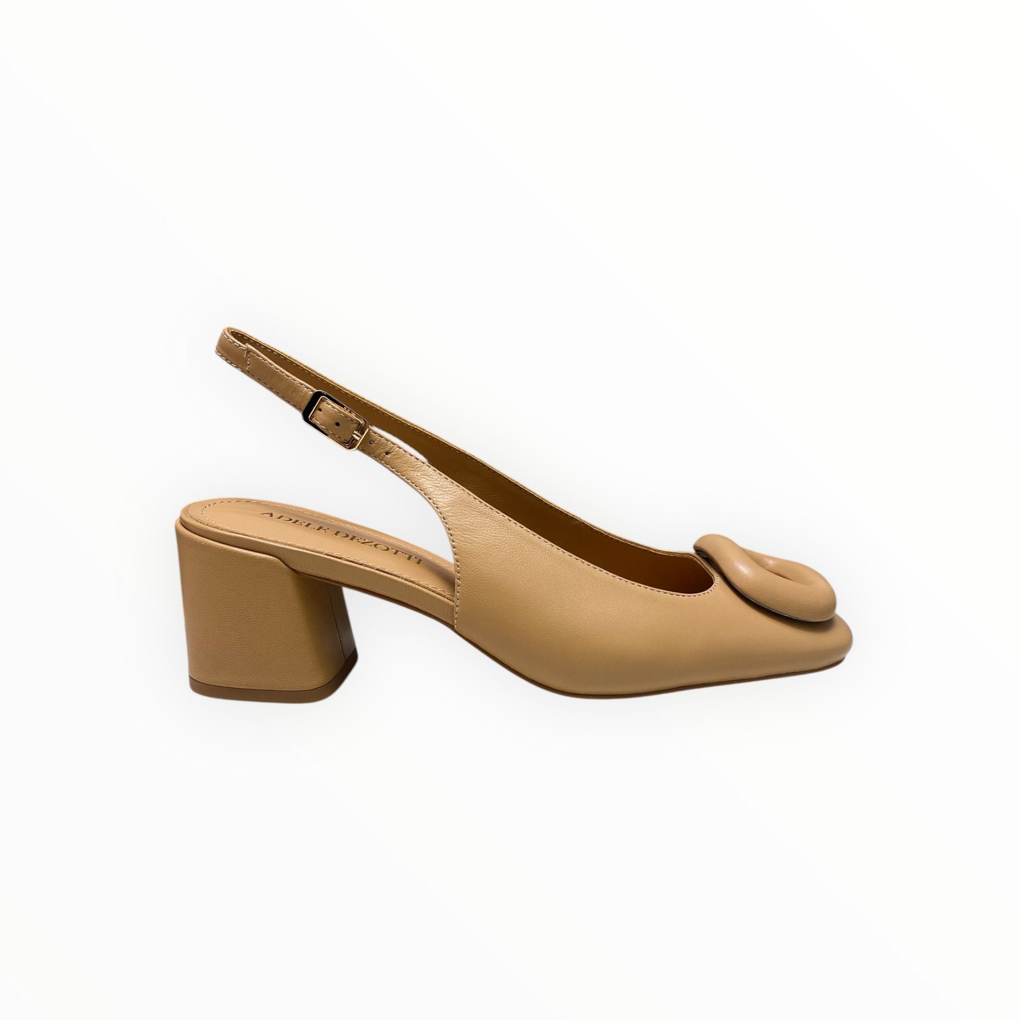 Dècollettè Chanel DONNA “ADELE DEZOTTI” Slingback BH0904X  Grano