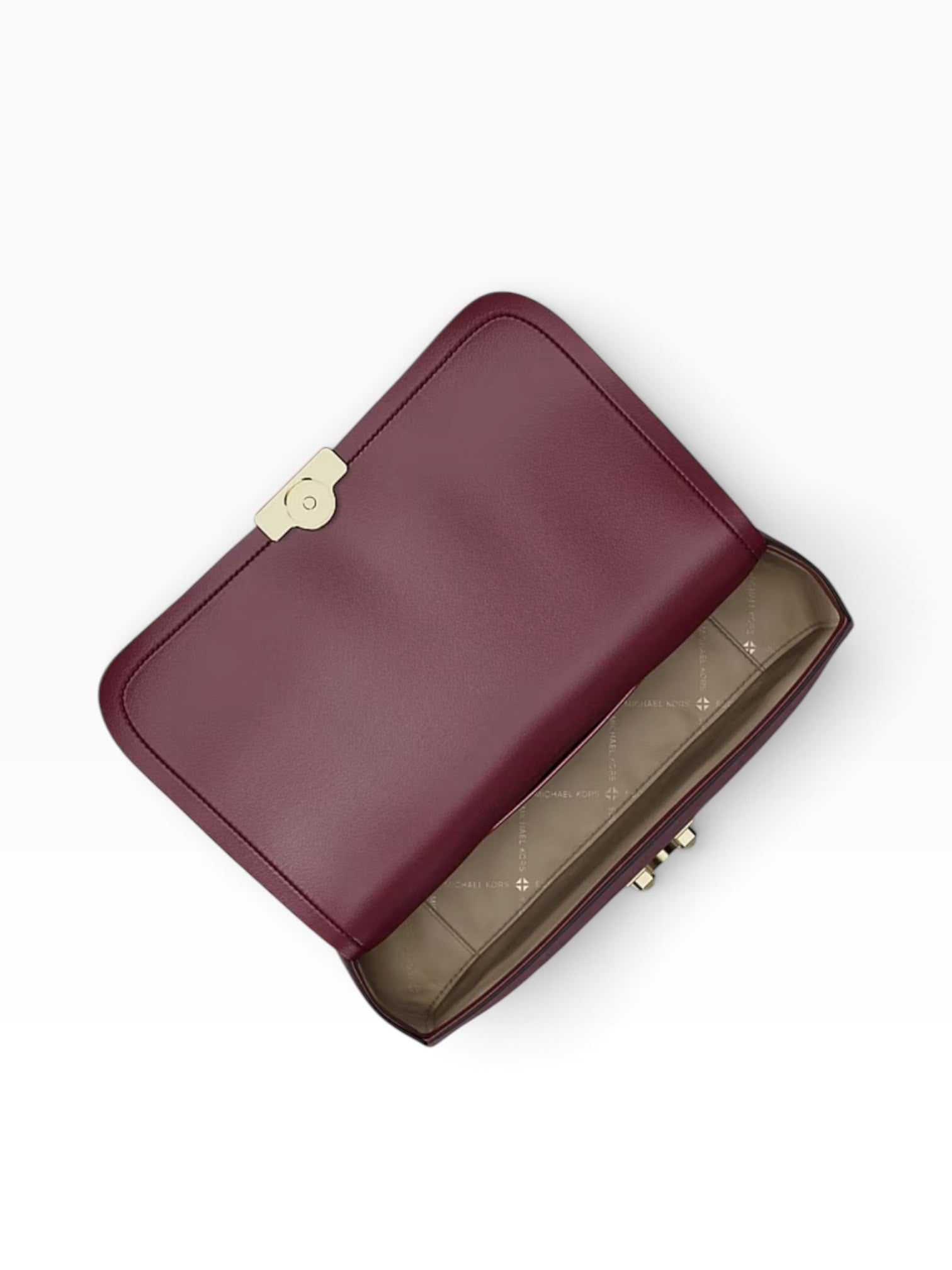 Borsa Donna “MICHAEL KORS” TRIBECA 30T5G2RL9L LARGE CONV SHLDR LEATHER MULBERRY VINACCIO