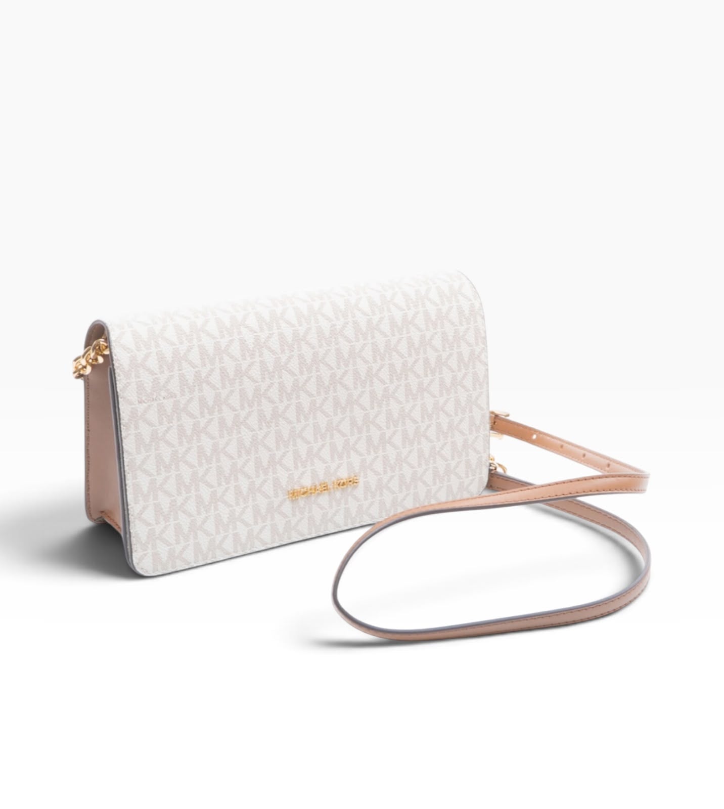 Borsa Donna “MICHAEL KORS” JET SET TRAVEL 35F5GTVC8B MEDIUM FULL FLAP XBODY VANILLA