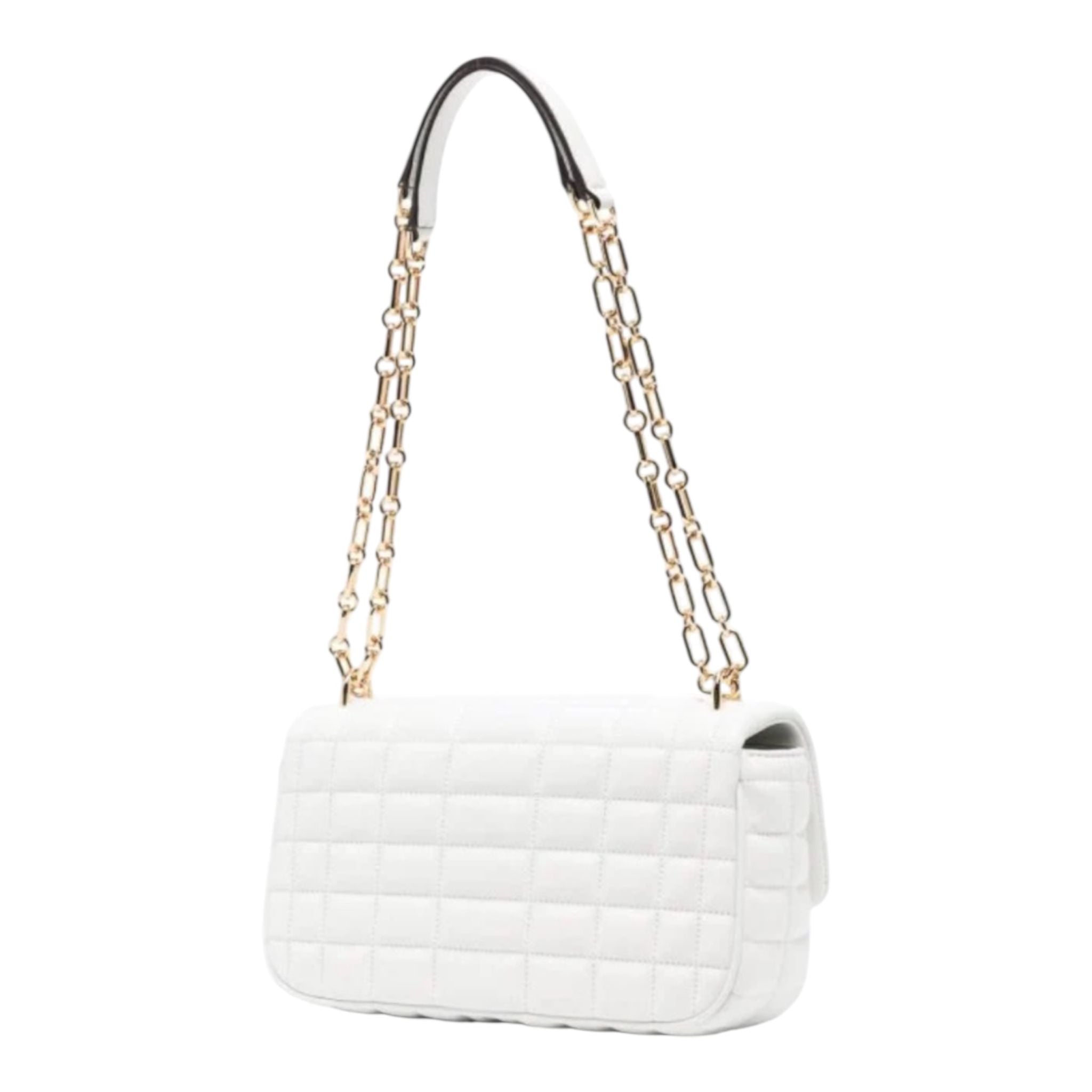 Borsa Donna “MICHAEL KORS” TRIBECA 30R4G2RL7L LARGE SHLDR Pelle Bianco