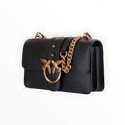 BORSA DONNA “PINKO ” LOVE MINI CL A0F1 Z99Q PELLE NERO