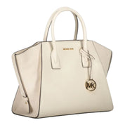 Borsa Donna “MICHAEL KORS” AVRIL  35F4G4VS3L LARGE TZ SATCHEL Pelle Crema