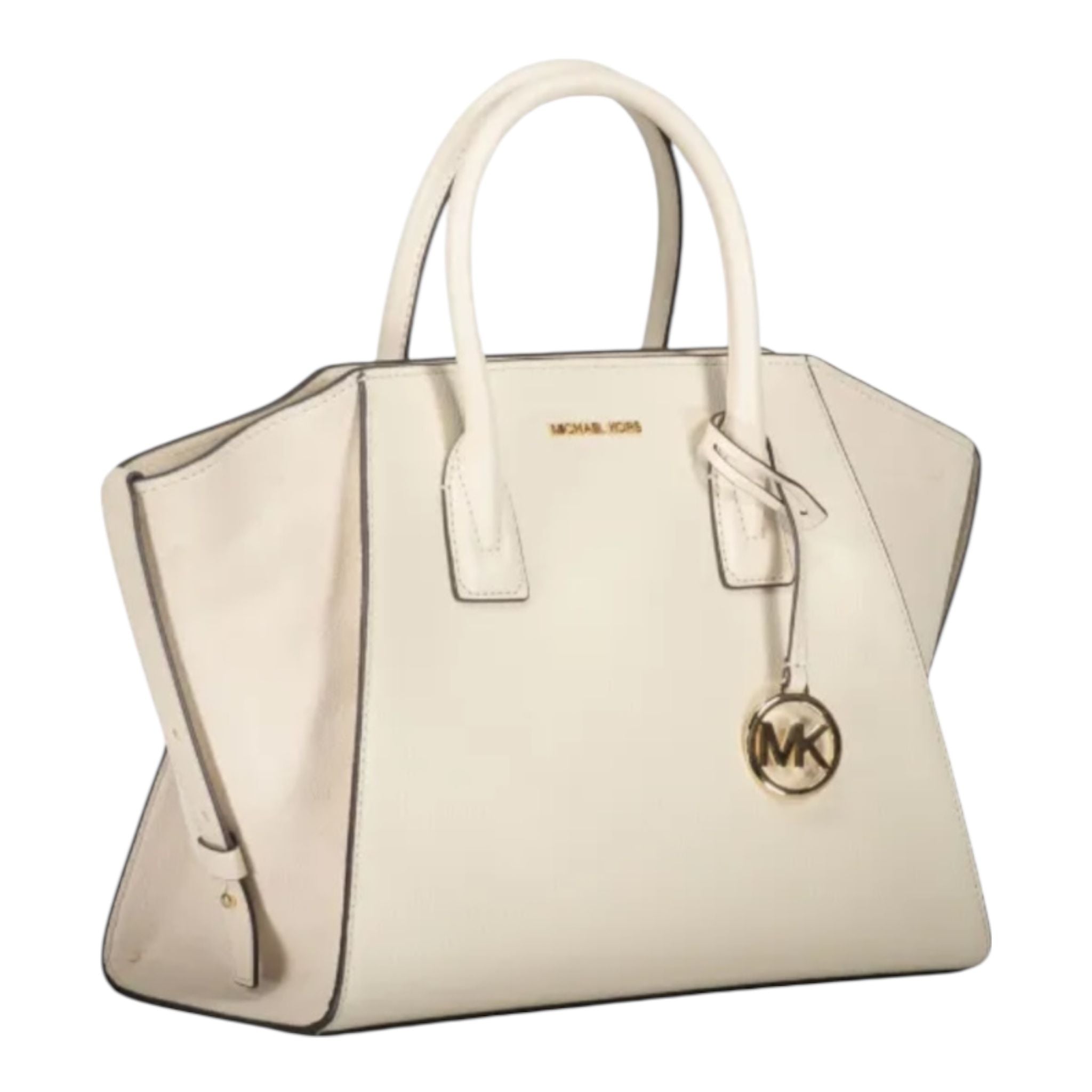 Borsa Donna “MICHAEL KORS” AVRIL  35F4G4VS3L LARGE TZ SATCHEL Pelle Crema