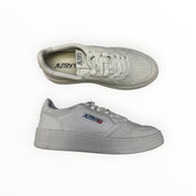 SNEAKERS DONNA “AUTRY” MEDALIST  AULW SG07 VINTAGE  PELLE BIANCO