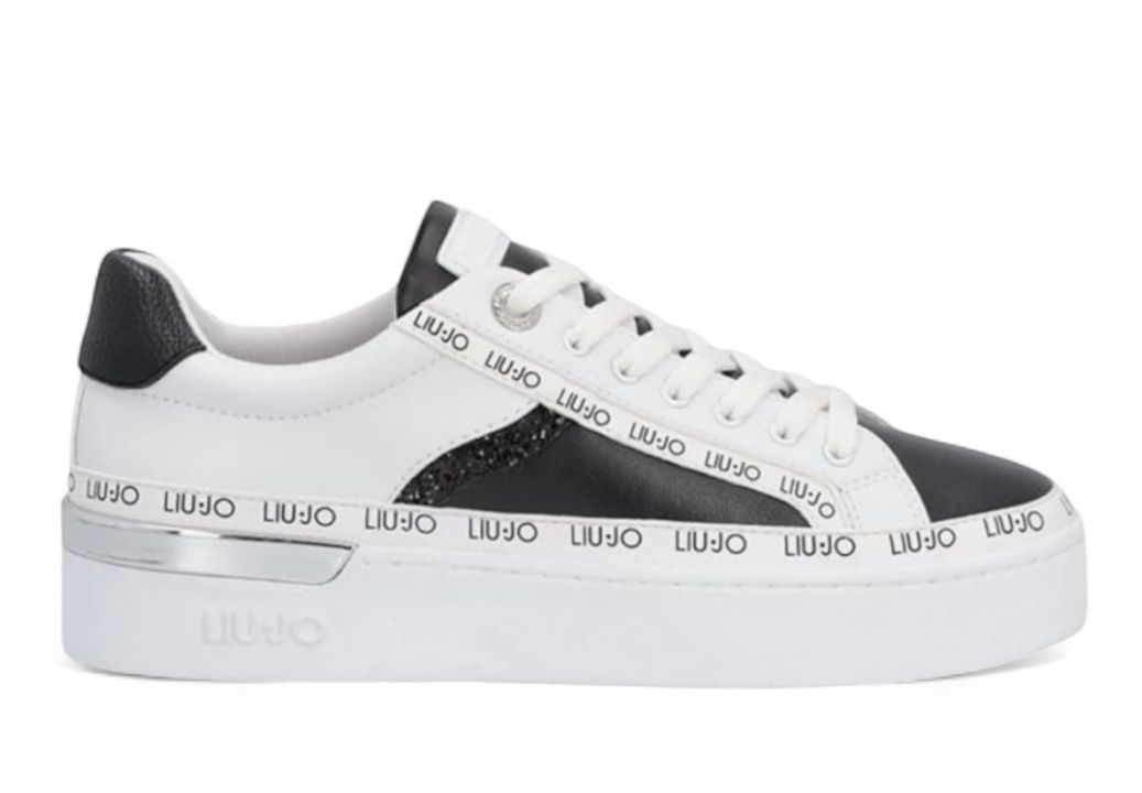 Sneakers Donna “Liu Jo” Silvia 66   Nero/Bianco