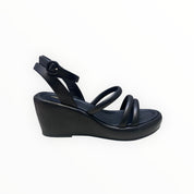 Sandali Zeppa DONNA “ADELE DEZOTTI” BH300x Nappa Nero