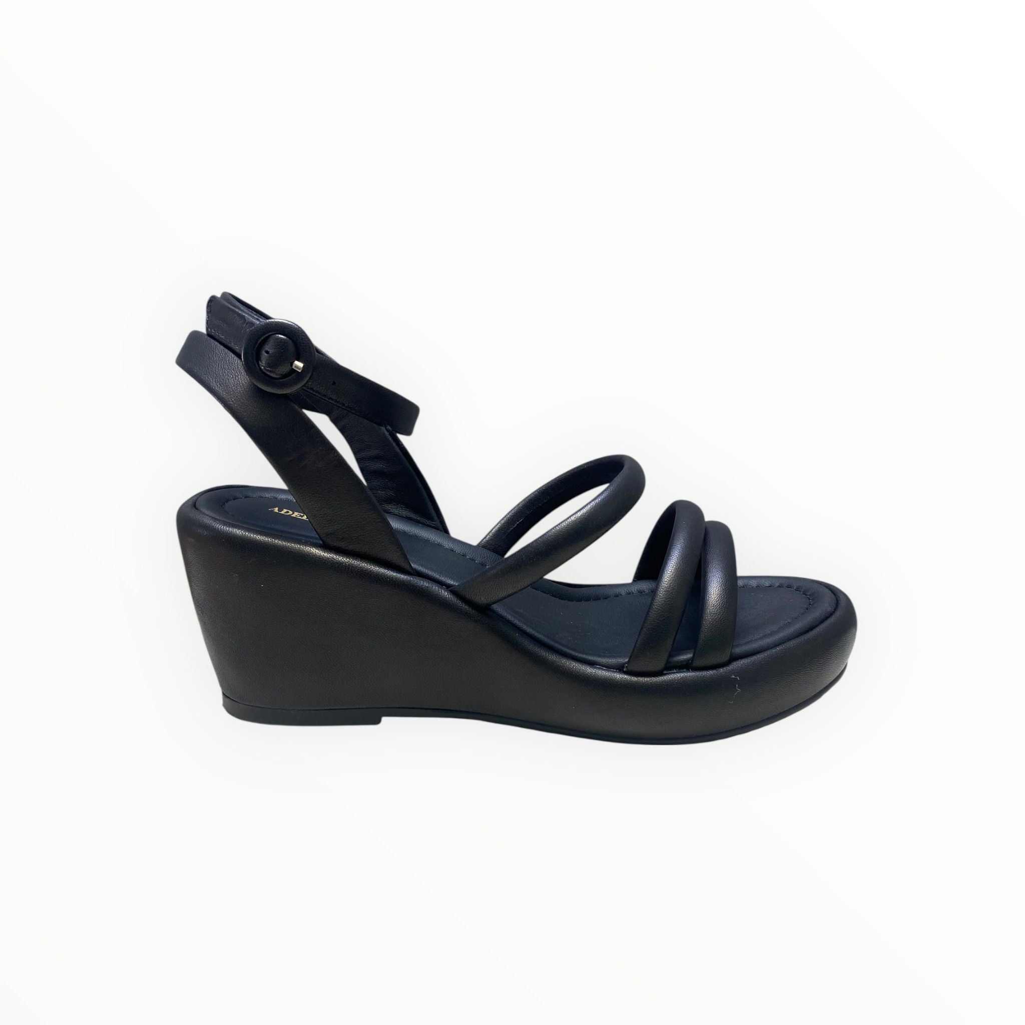 Sandali Zeppa DONNA “ADELE DEZOTTI” BH300x Nappa Nero