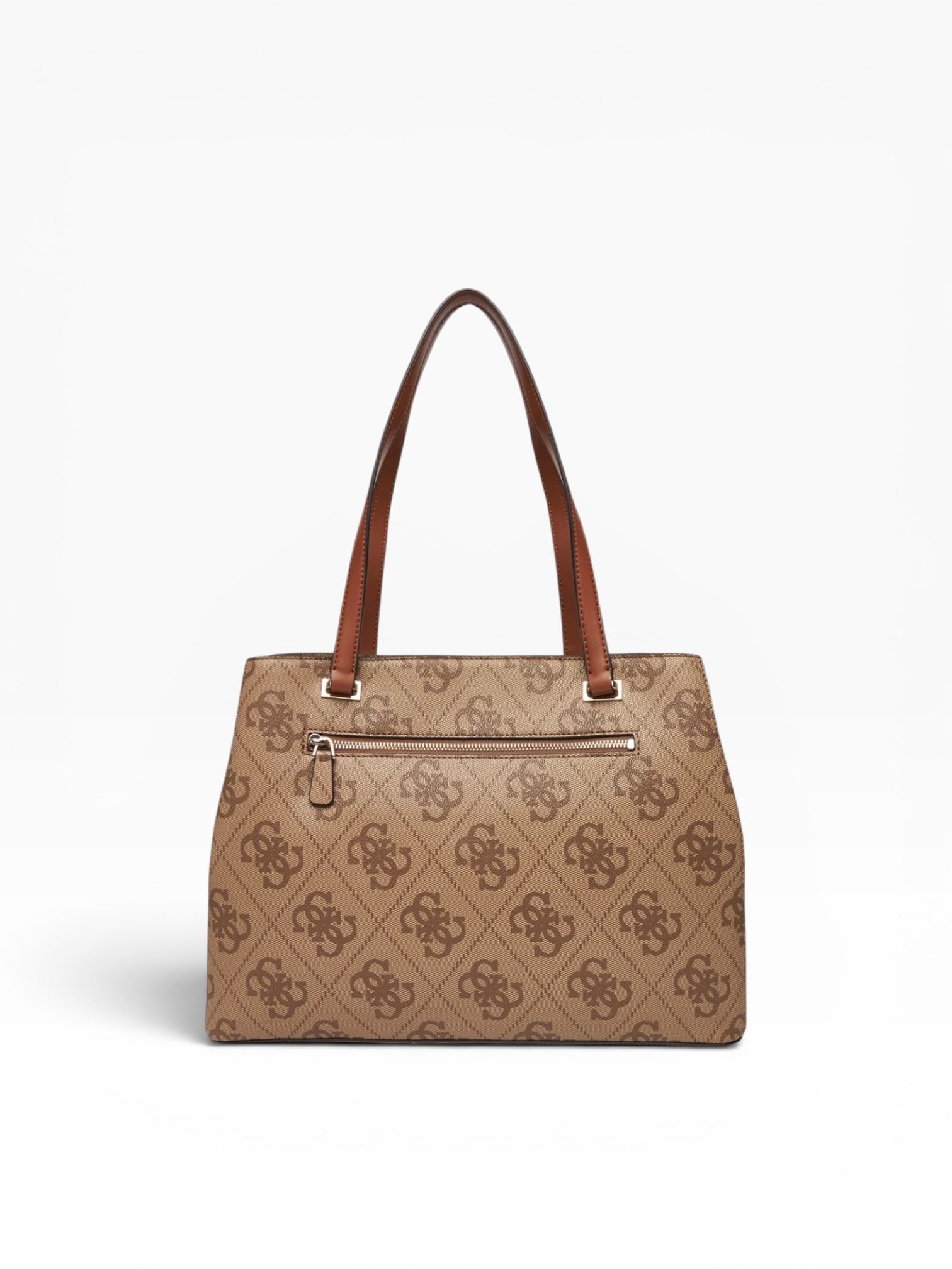 BORSA Donna “GUESS” SO7838230 Erenia Tote Logo Marrone/Cuoio