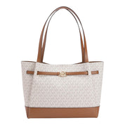 Borsa Donna “MICHAEL KORS” REED 35F4G6RT3B LARGE BELTED Tote Vanilla