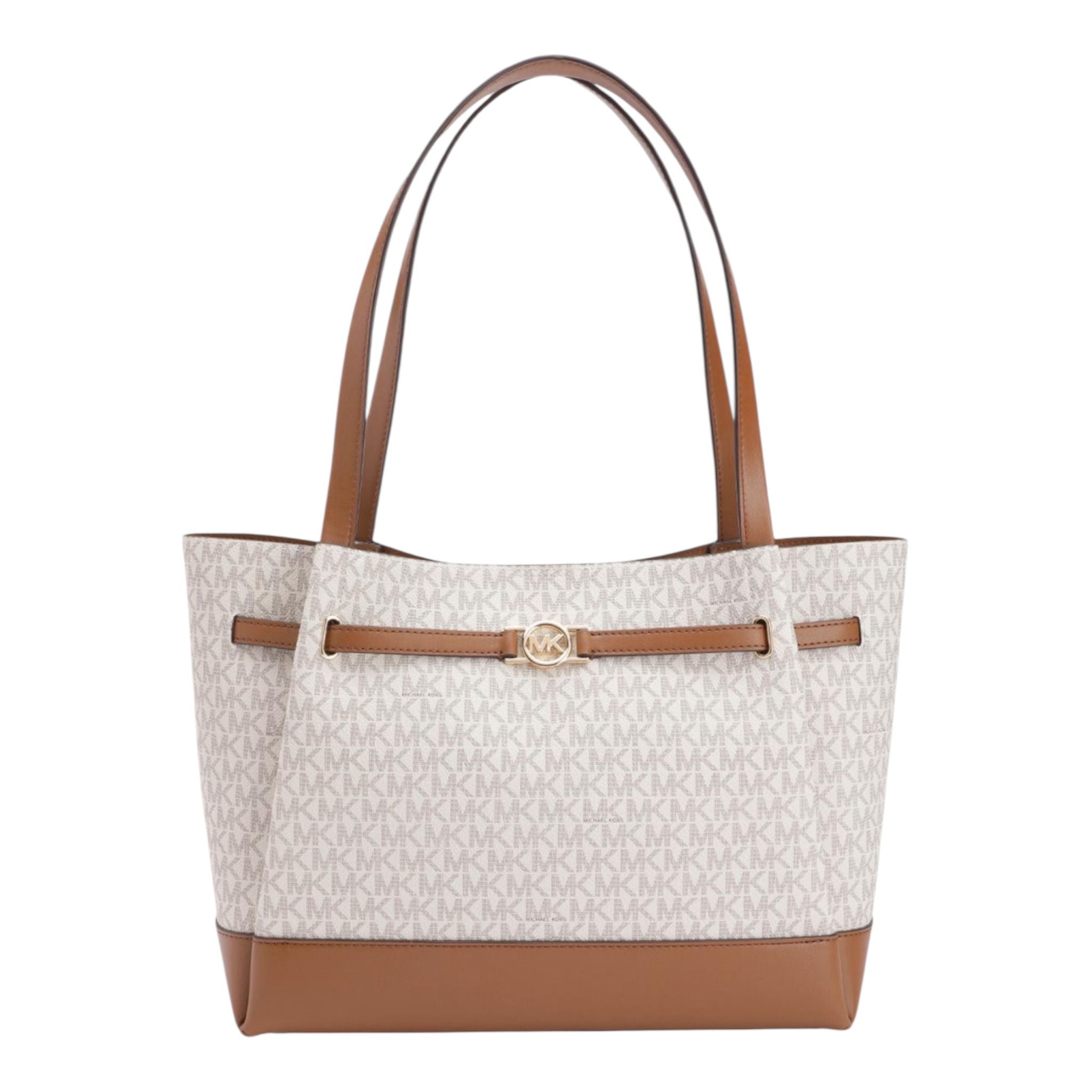 Borsa Donna “MICHAEL KORS” REED 35F4G6RT3B LARGE BELTED Tote Vanilla