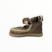 Stivaletti Donna "MOU" MU.FW111006A Eskimo Sneaker Star Pacthes&mink ELGRY