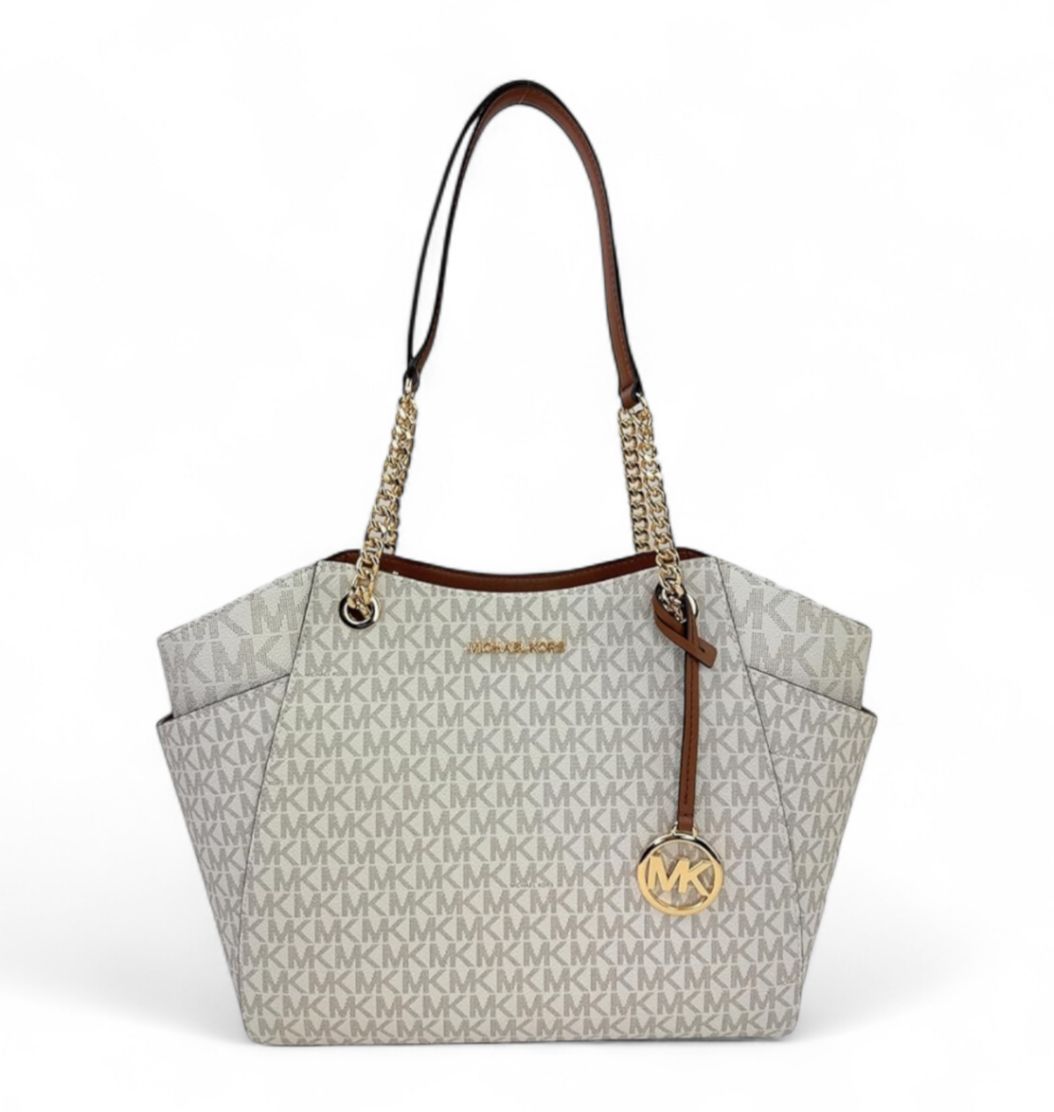 Borsa Donna “MICHAEL KORS” Jet Set Travel 35S4GTVT3B Tote Vanilla