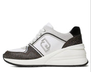 Sneakers Donna “Liu Jo” Alyssa 10  – BIANCO/MARRONE