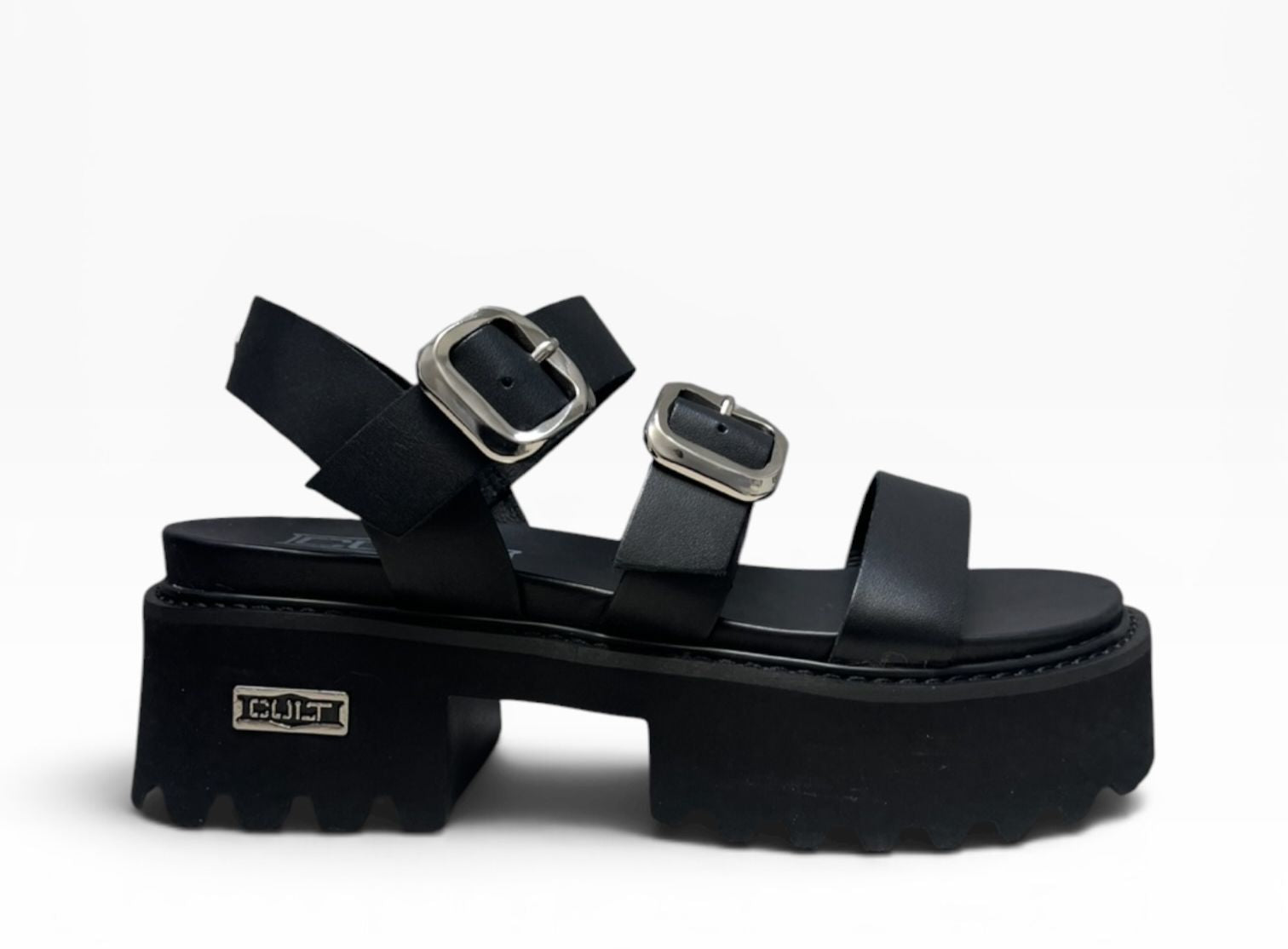 SANDALI DONNA “CULT” CLW453600 CHER PELLE NERO
