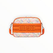 BORSA DONNA “LIU JO” AA3B87 E0050 M CAMERA BAG ARANCIO MULTI