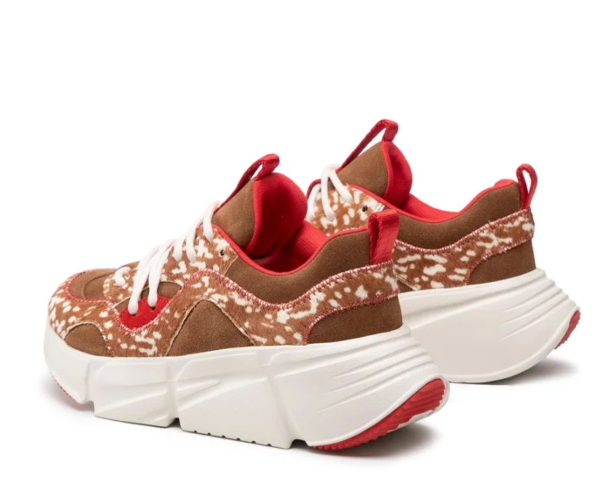 SNEAKERS DONNA “UGG” W CALLE LACE SPECKLED MARRONE