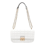 Borsa Donna “MICHAEL KORS” TRIBECA 30R4G2RL7L LARGE SHLDR Pelle Bianco