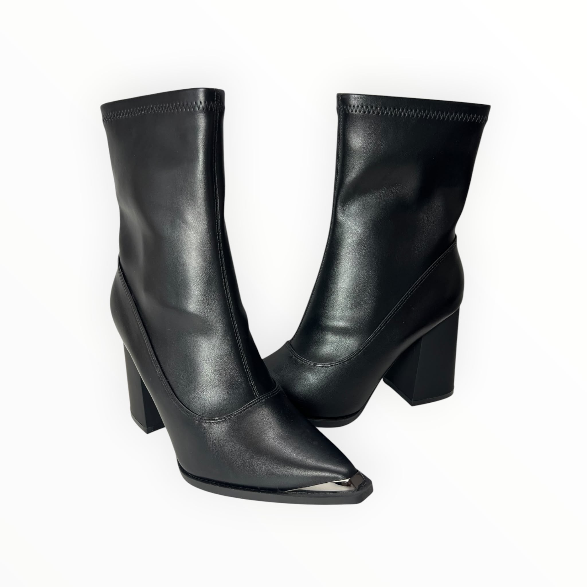 Stivaletti Donna “BRACCIALINI” B85 Elastico Nero