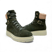 Stivaletti Donna "U.S. POLO USSN.” PENNY005A-MIL002 Camoscio Verde