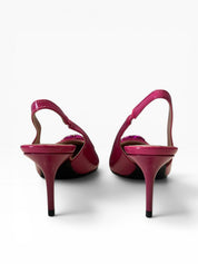 Dècollettè Chanel  Donna “LOVE MOSCHINO” SLINGBACK JA10497G1IIH0604 VERNICE FUXIA
