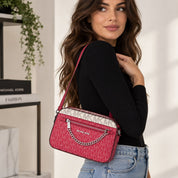 Borsa Donna “MICHAEL KORS” JET SET TRAVEL ITEM 35S5STTC9B LARGE CAMERA XBODY DKRSPBRYMLT FUXIA