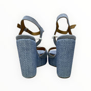 Sandali Zeppa Donna “PREGUNTA”2419501 002 Denim Blu