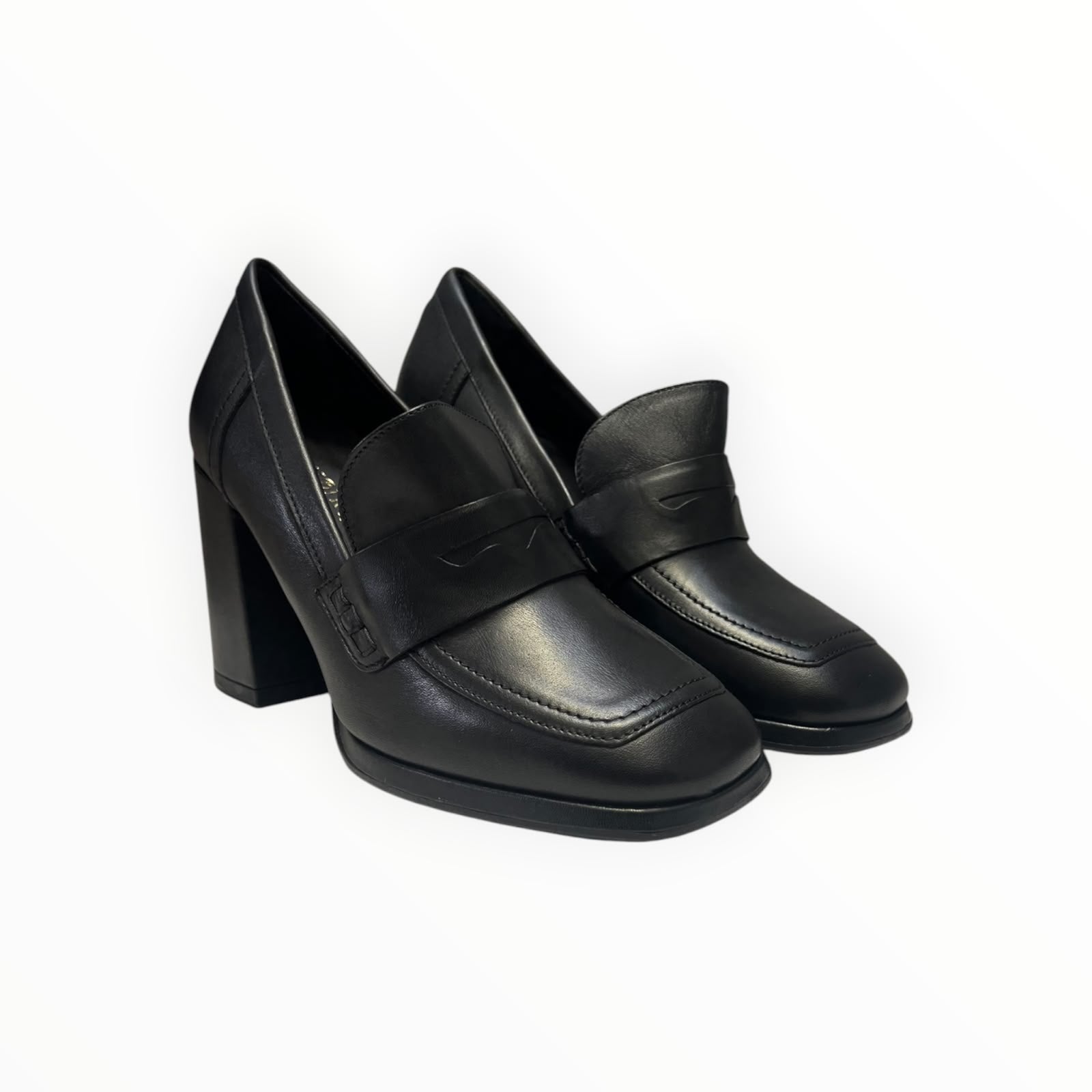 Mocassini Donna “CAFè NOIR" LF1005 PELLE NERO