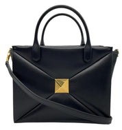 Borsa "Donna "Valentino Garavani"Tote Bag In Pelle Nero