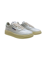 SNEAKERS DONNA “AUTRY” MEDALIST AULW LL62 PELLE BIANCO/VERDE