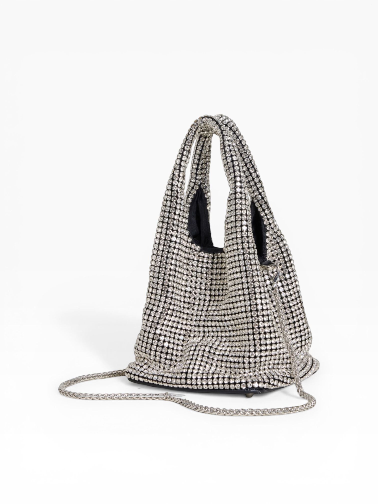 BORSA DONNA “MENBUR” 85541 0009 STRASS SILVER