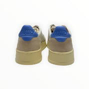 SNEAKERS DONNA “AUTRY” MEDALIST AULW LS55 PELLE BIANCO/LAVAGNA