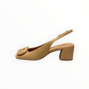 Dècollettè Chanel DONNA “ADELE DEZOTTI” Slingback BH0904X  Grano