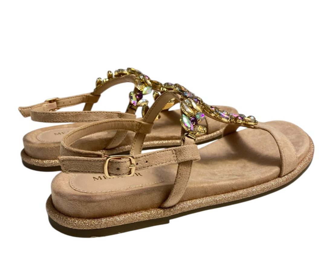 SANDALI GIOIELLO DONNA “MENBUR” 24135  NUDE  PRIMAVERA/ESTATE 2025