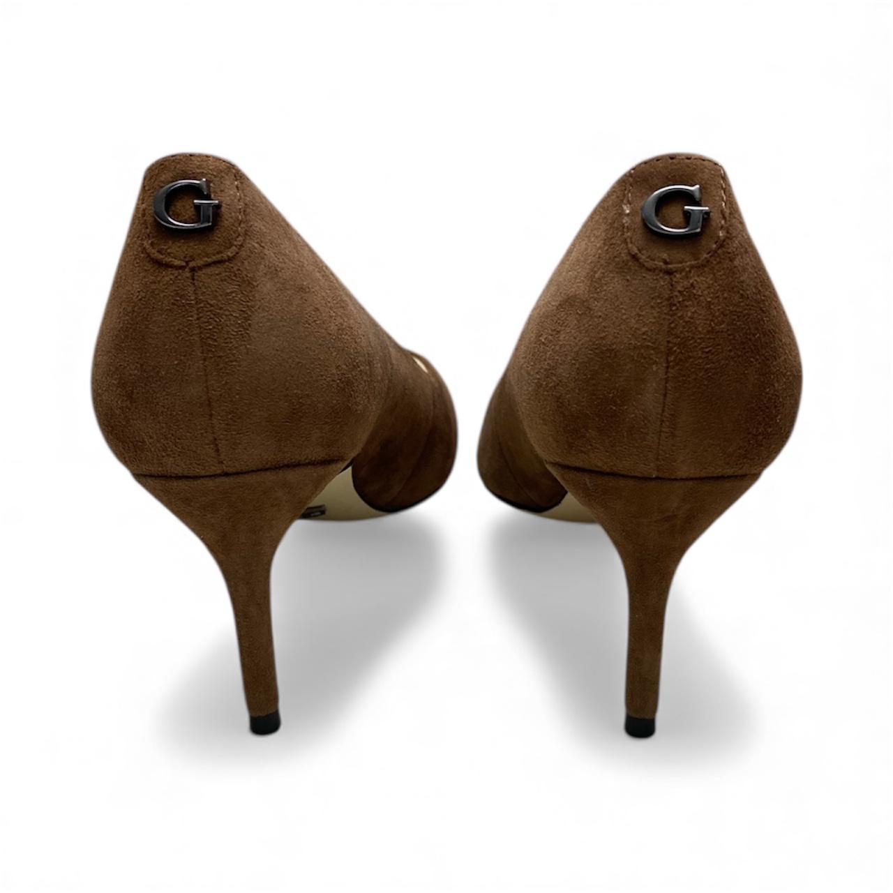 Décolleté Donna “GUESS” FL8BROSUE08 Camoscio Marrone