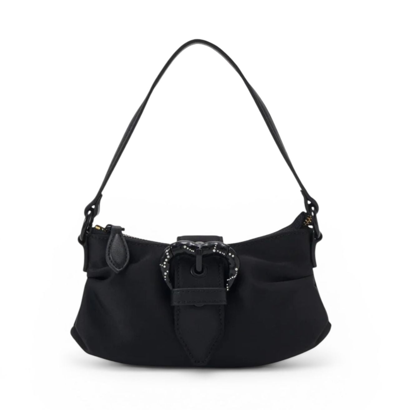 BORSA DONNA “PINKO ” JOLENE BABY SATIN + VIT NERO