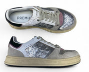Sneakers Donna "PREMIATA" Timeless Quinnd 7423 Argento/Grigio