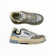 SNEAKERS DONNA “AUTRY” CLC ROLW MM29 PELLE BIANCO/CELESTE