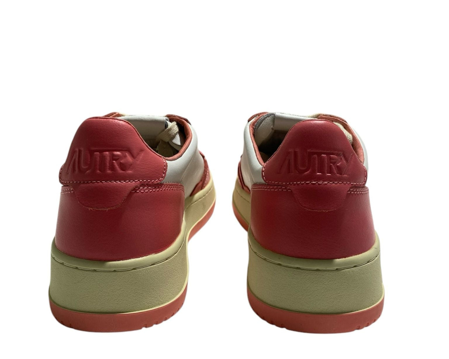 SNEAKERS DONNA “AUTRY” MEDALIST AULW WB22 PELLE BIANCO/ARAGOSTA