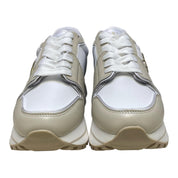 SNEAKERS DONNA “LIU JO” MAXI WONDER 85  S1090 Pelle Bianco/Beige