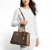 Borsa Donna “MICHAEL KORS” Chantal 30S4G7CT2B Tote Brown/Marrone