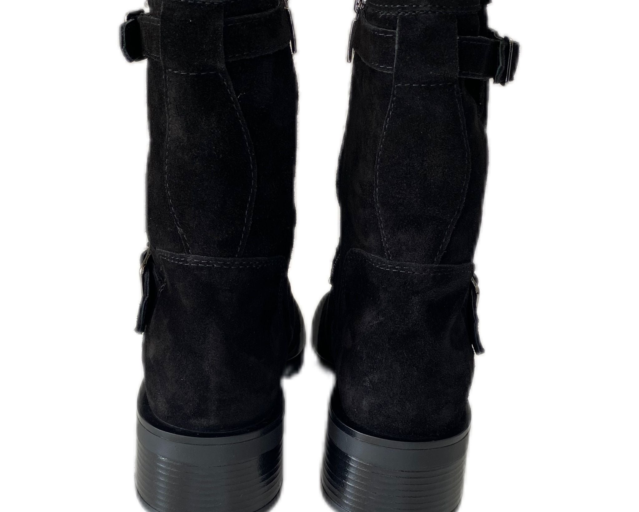 Tronchetti Vaquero Donna “GR8” Naomi 1 Collezione Autunno/Inverno 2024/2025 Camoscio Velour  – Nero