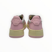 SNEAKERS DONNA “AUTRY” MEDALIST AULW WB37 PELLE BIANCO/ROSA